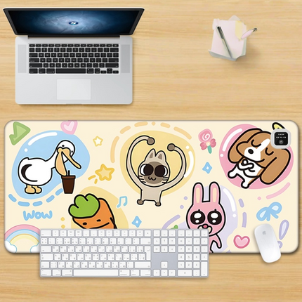 Eastcoco Crazy Three Animals Mouse Pad-Contains 15 items