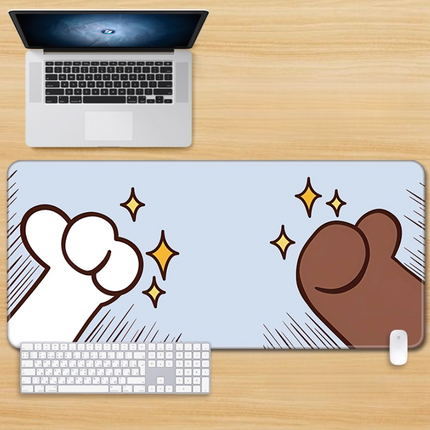 Eastcoco Brown Bear Mouse Pad-Contains 15 items