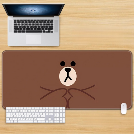 Eastcoco Brown Bear Mouse Pad-Contains 15 items
