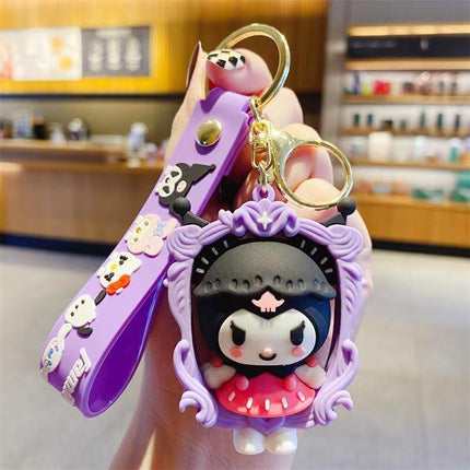 Eastcoco Purple Kuromi keychain---Cute gifts for yourself, your best friend, family, friends, or your niece